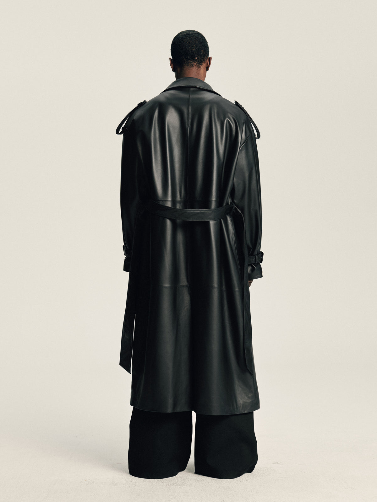 Lambskin Panel Coat