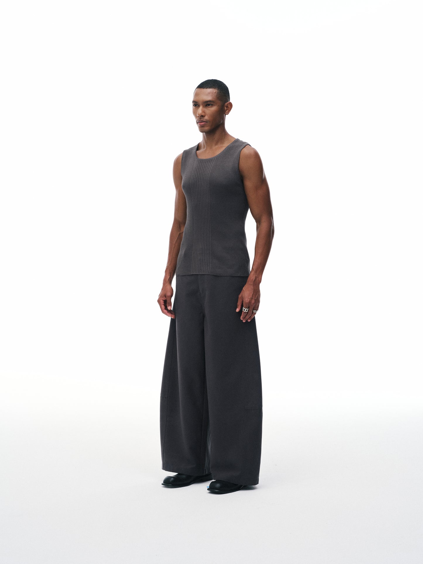 Line Wide Trousers