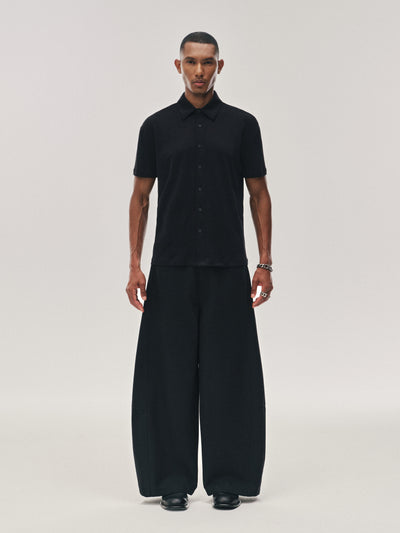 Pantaloni Larghi Lineari