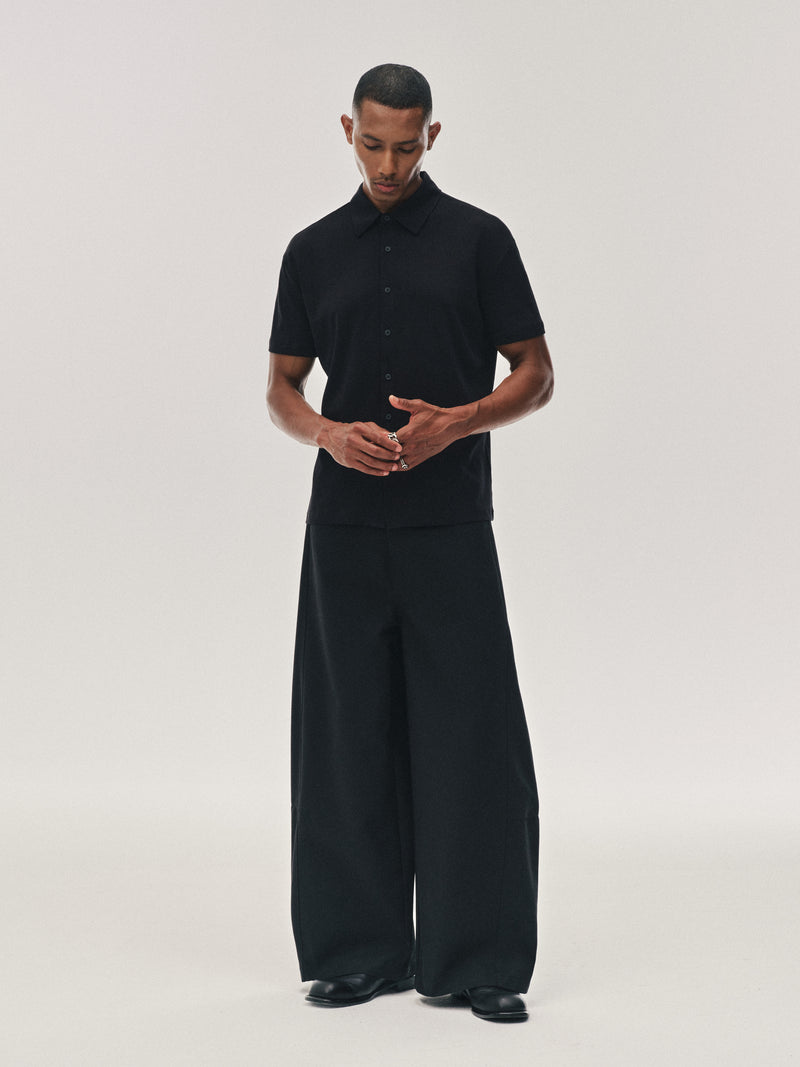 Line Wide Trousers