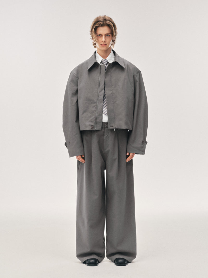 'Offline' Cropped Jacket