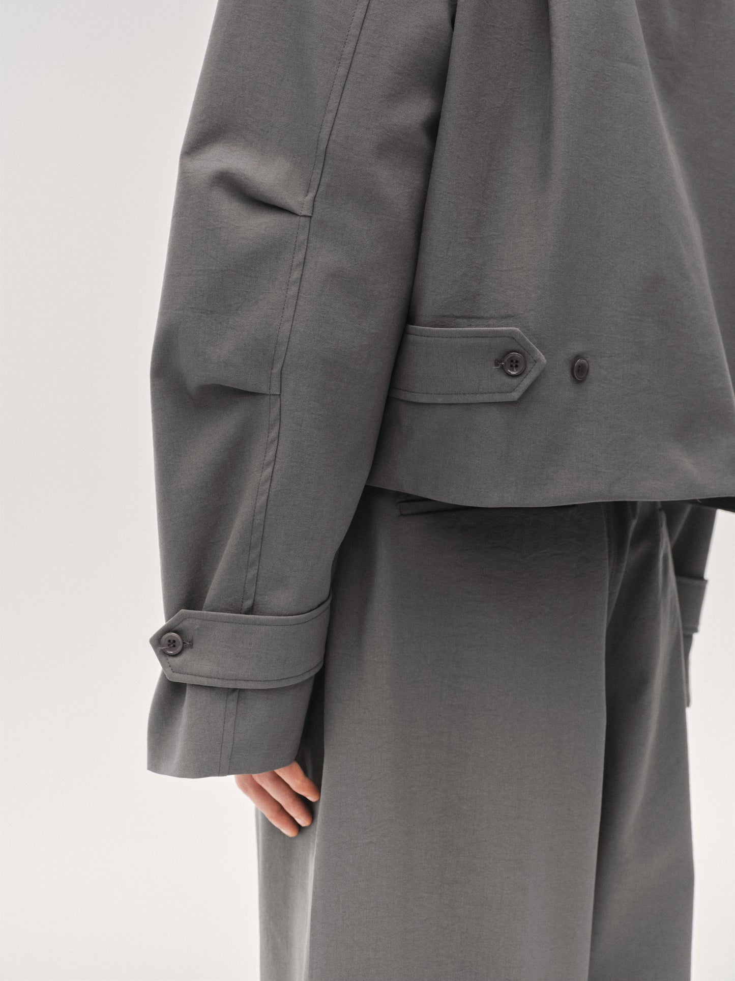 'Offline' Cropped Jacket