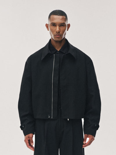 'Offline' Cropped Jacket