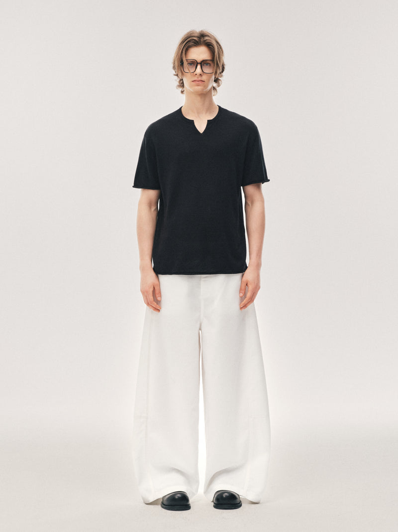 Trockenes Strick-T-Shirt