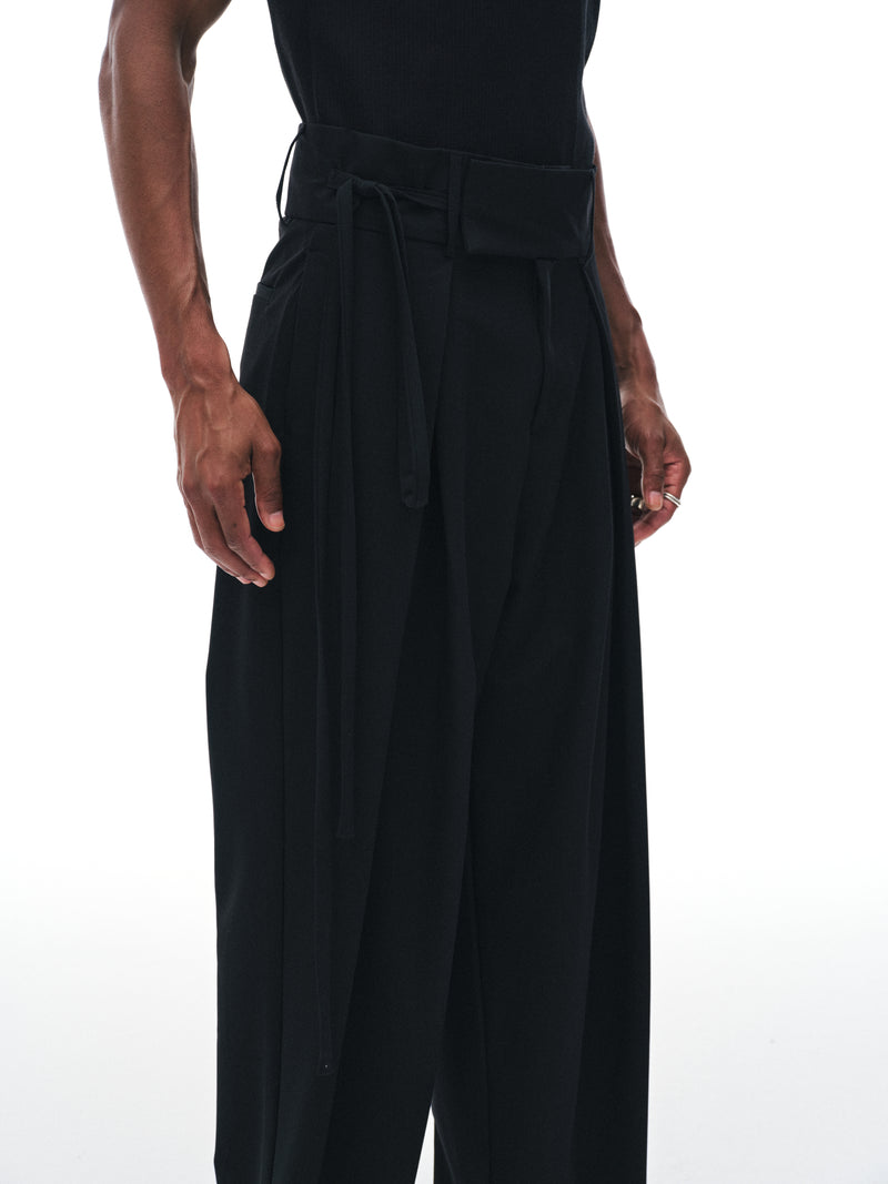 Pantalones drapeados