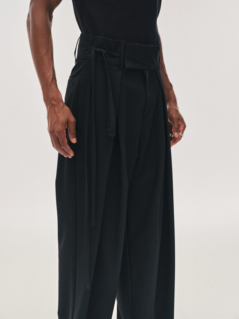 Pantalons drapés