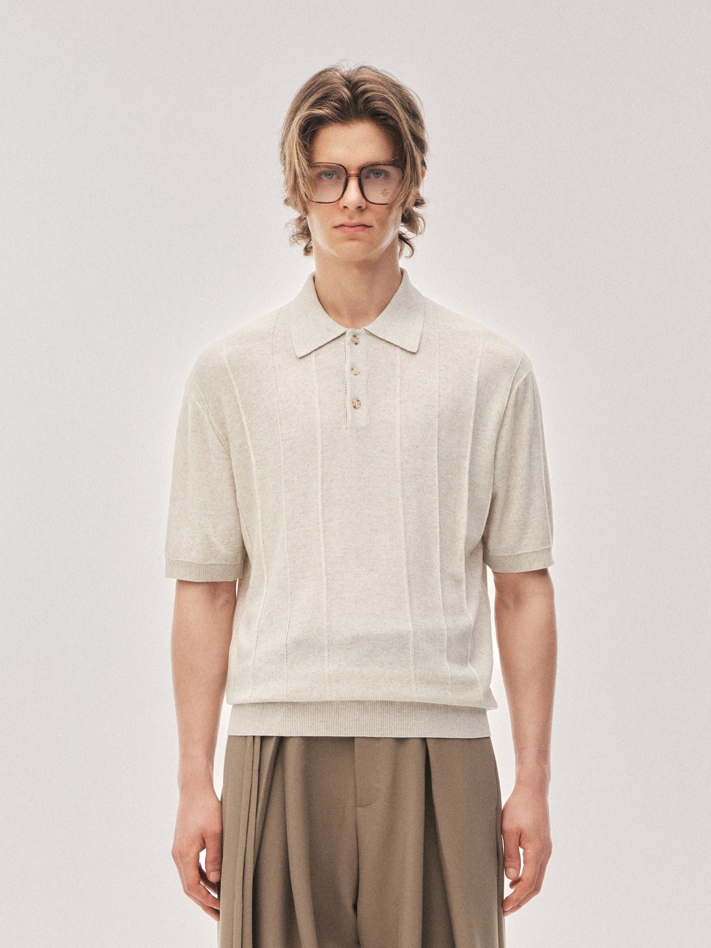 'DND' Knit Polo