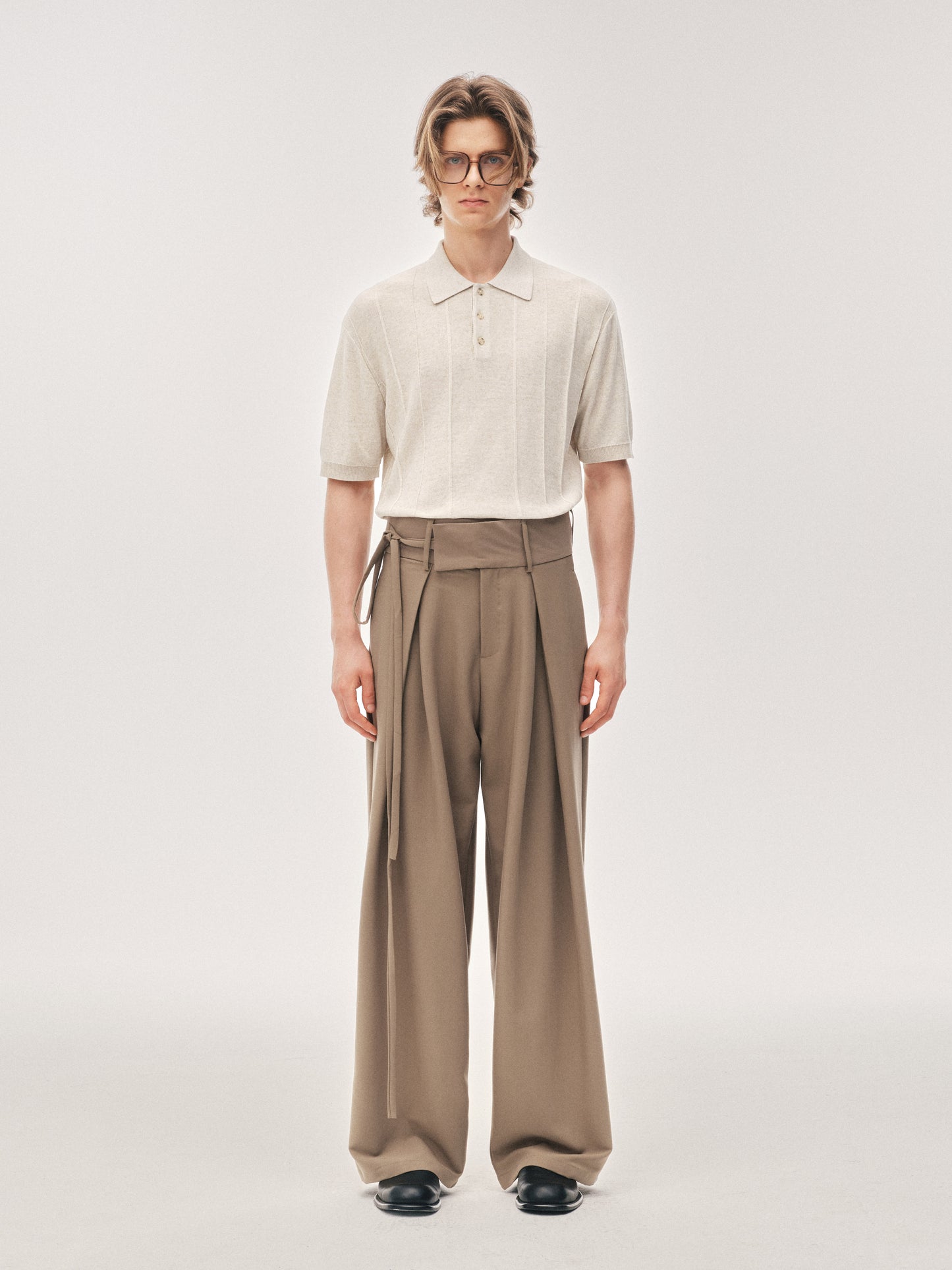 Pantalons drapés