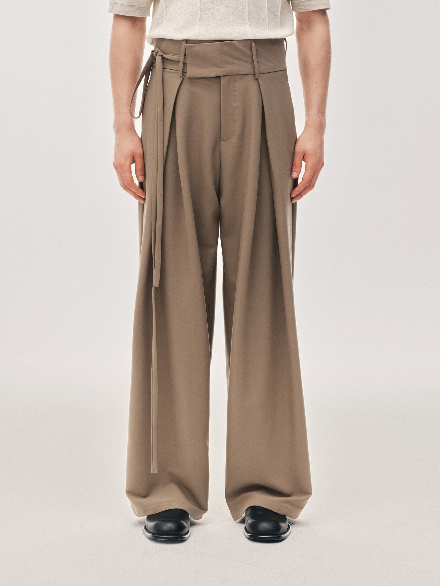 Pantalons drapés