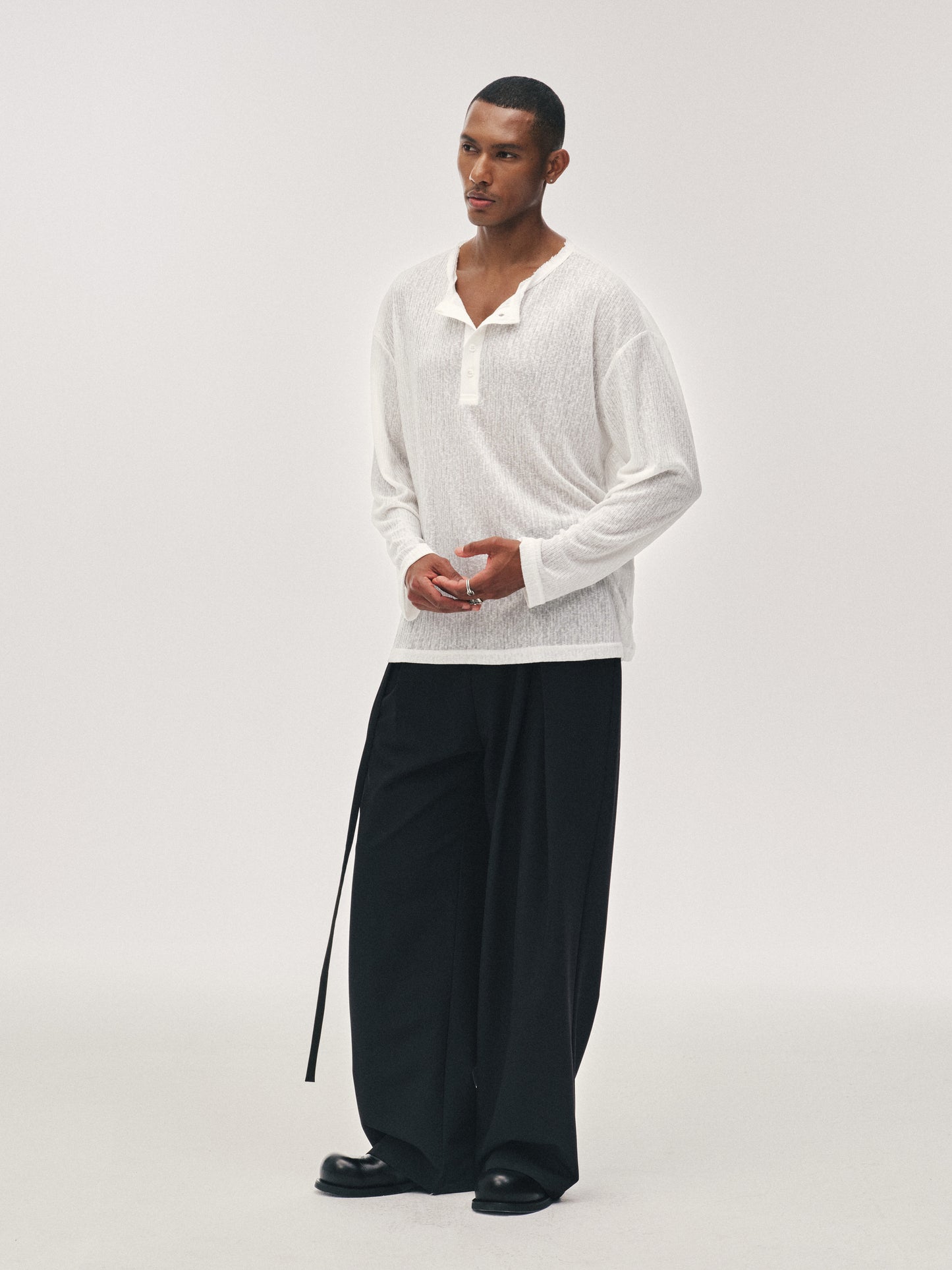Pantalons drapés