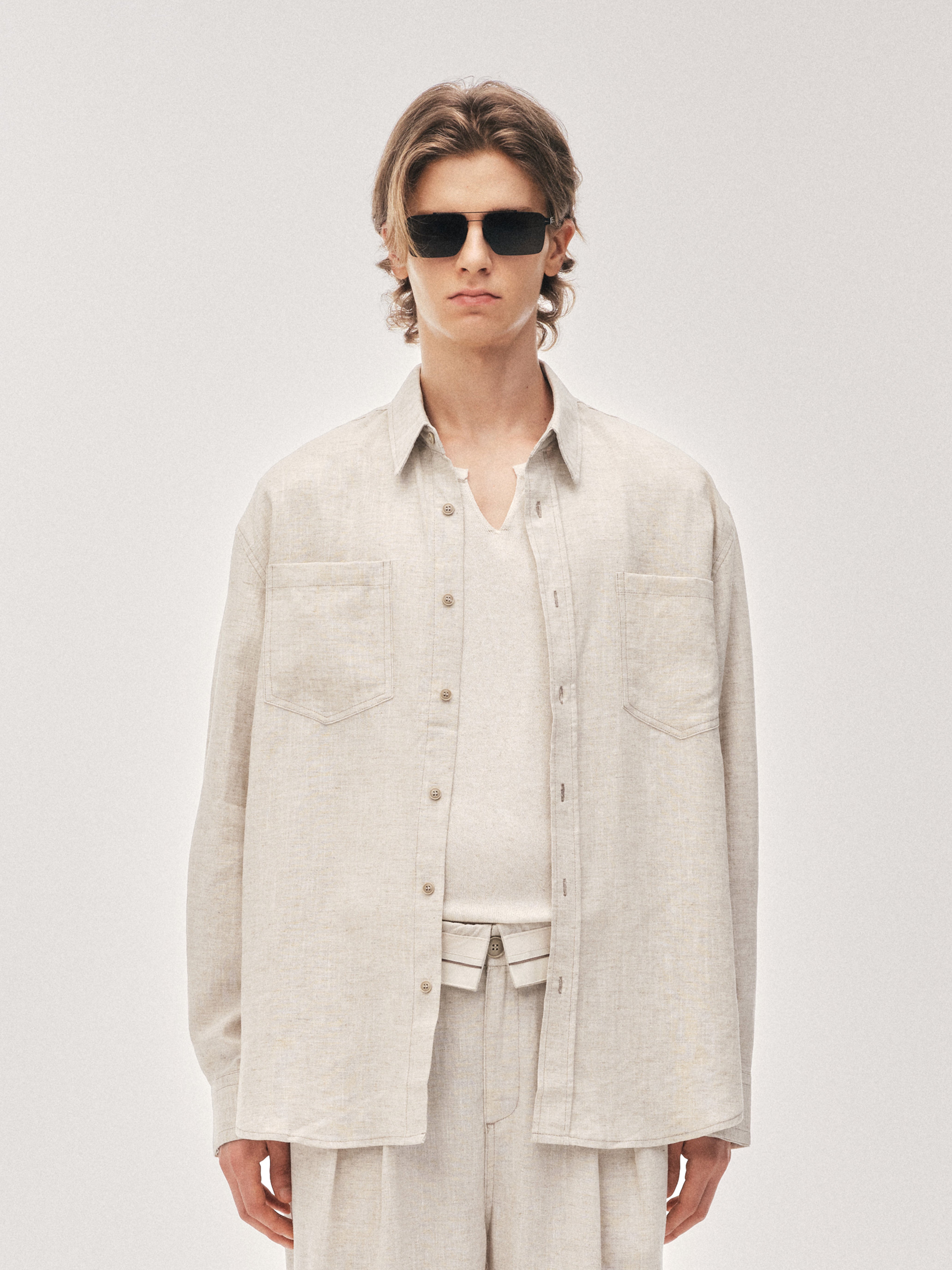 No Meeting' Ramie Shirt – Sth Dept.
