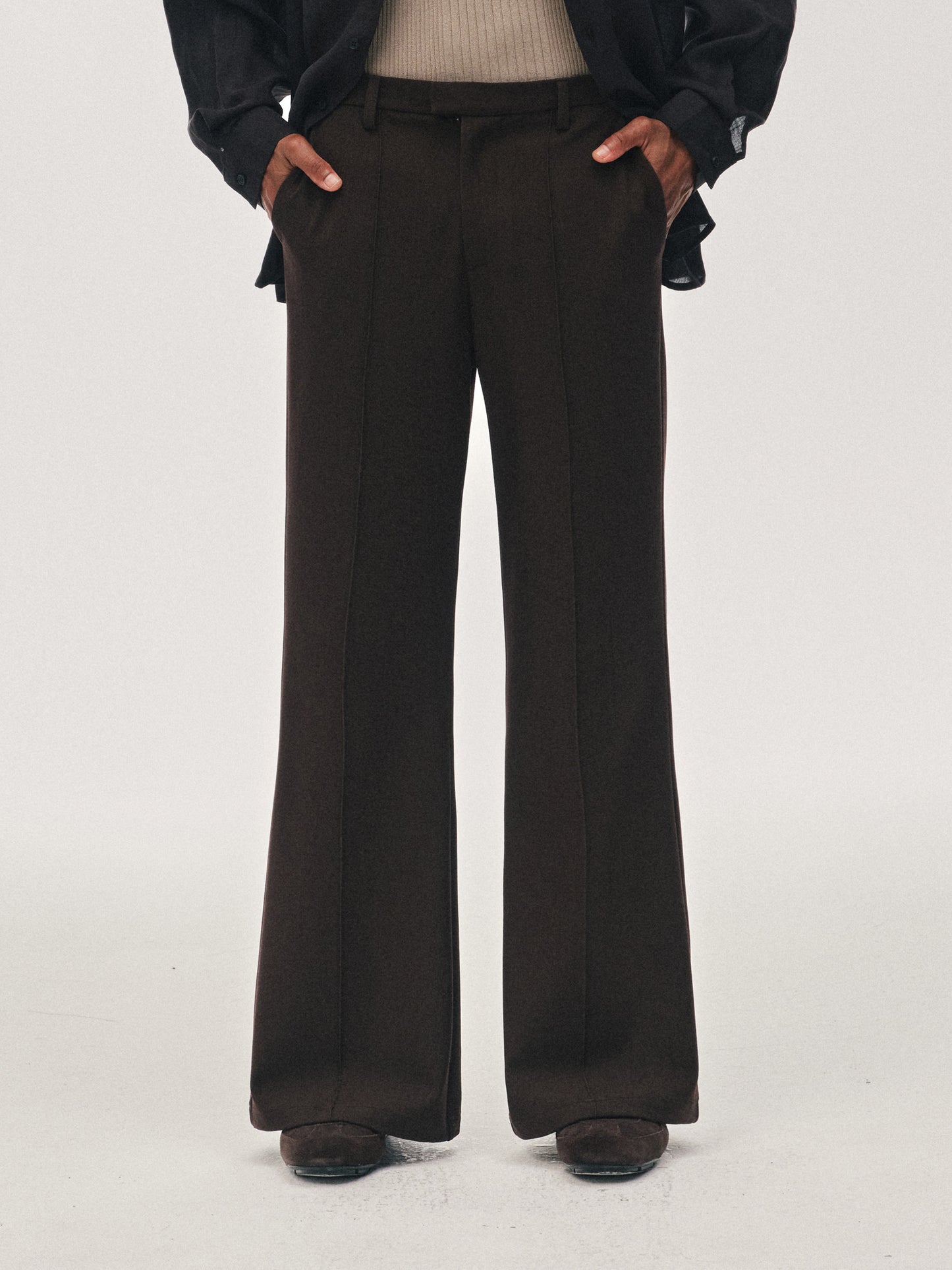Pantalones campana suaves