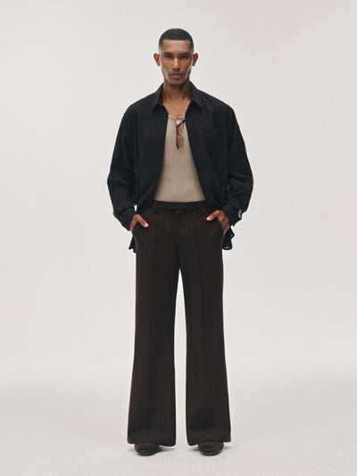 Soft Flare Trousers