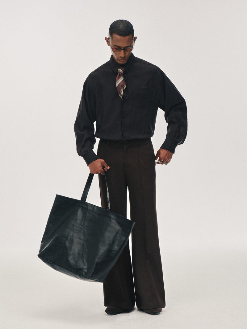 Pantalones campana suaves