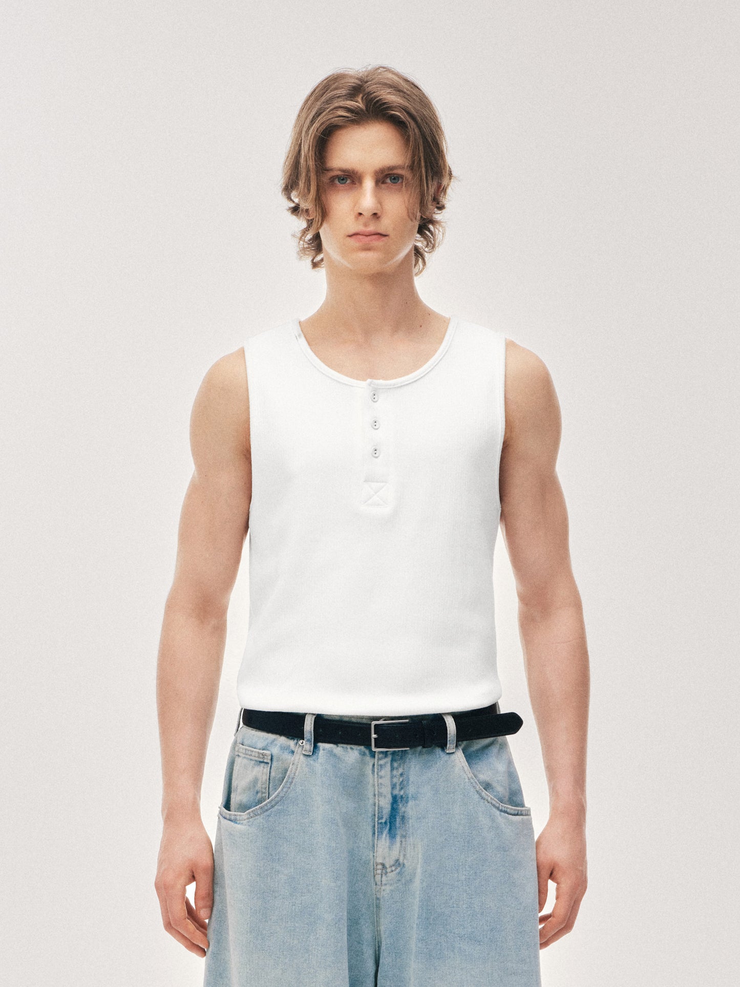 Henley-Tanktop