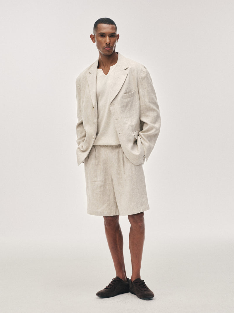 Leinen-Shorts „After Hours“