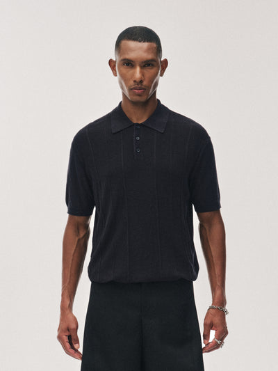 'DND' Knit Polo