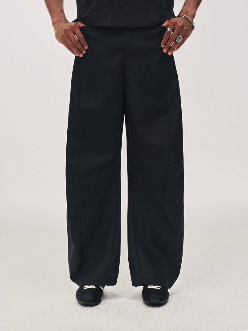 Folded Panel Trousers