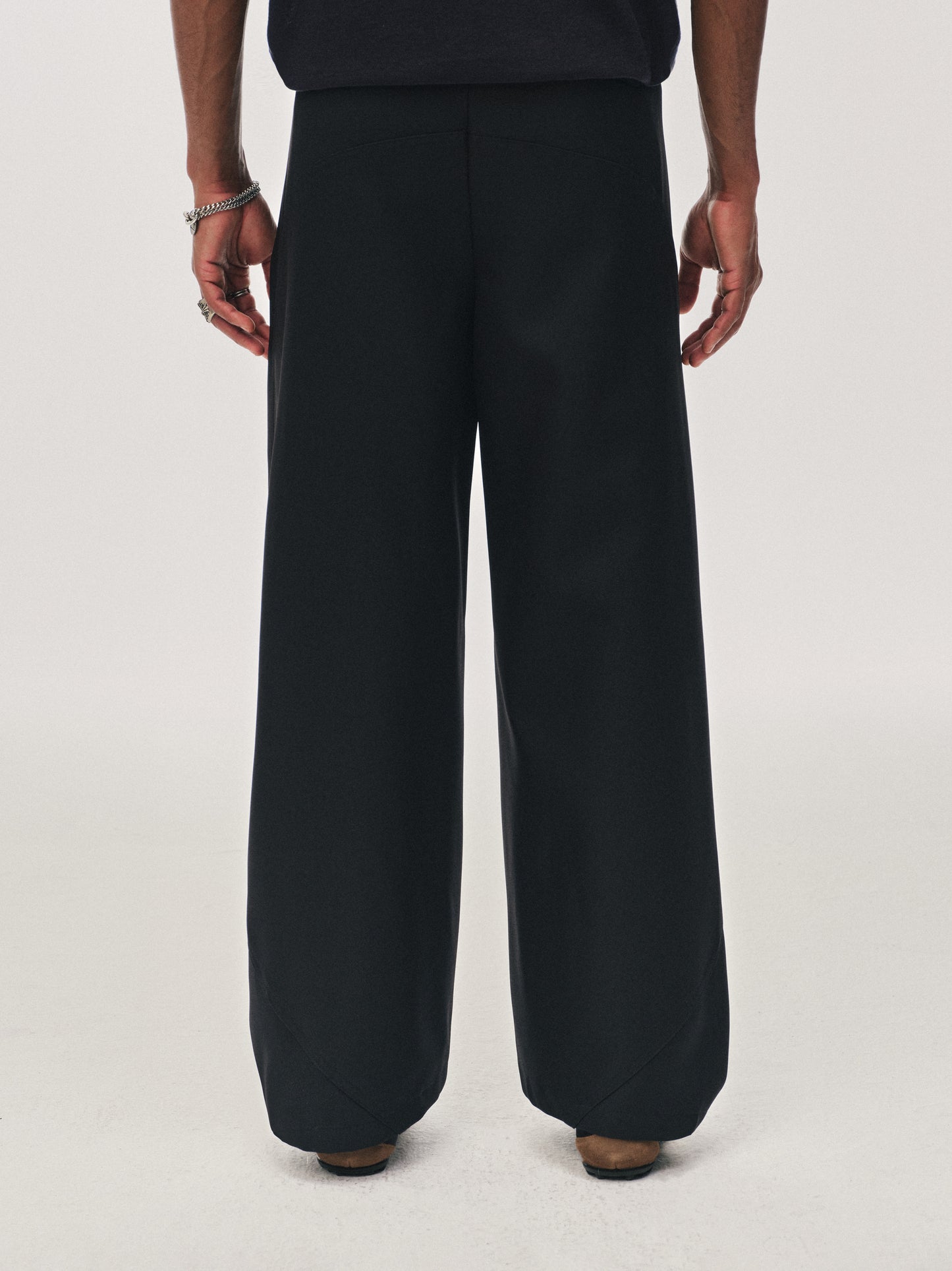 Folded Panel Trousers