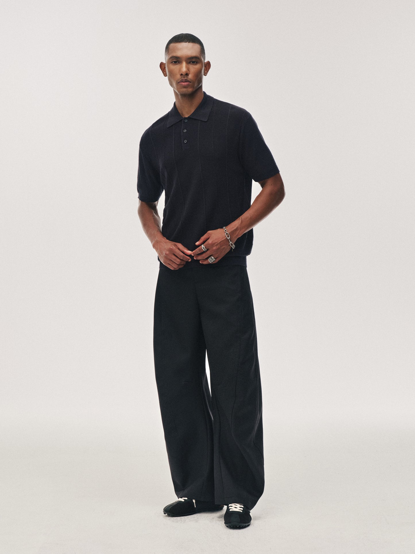 'DND' Knit Polo