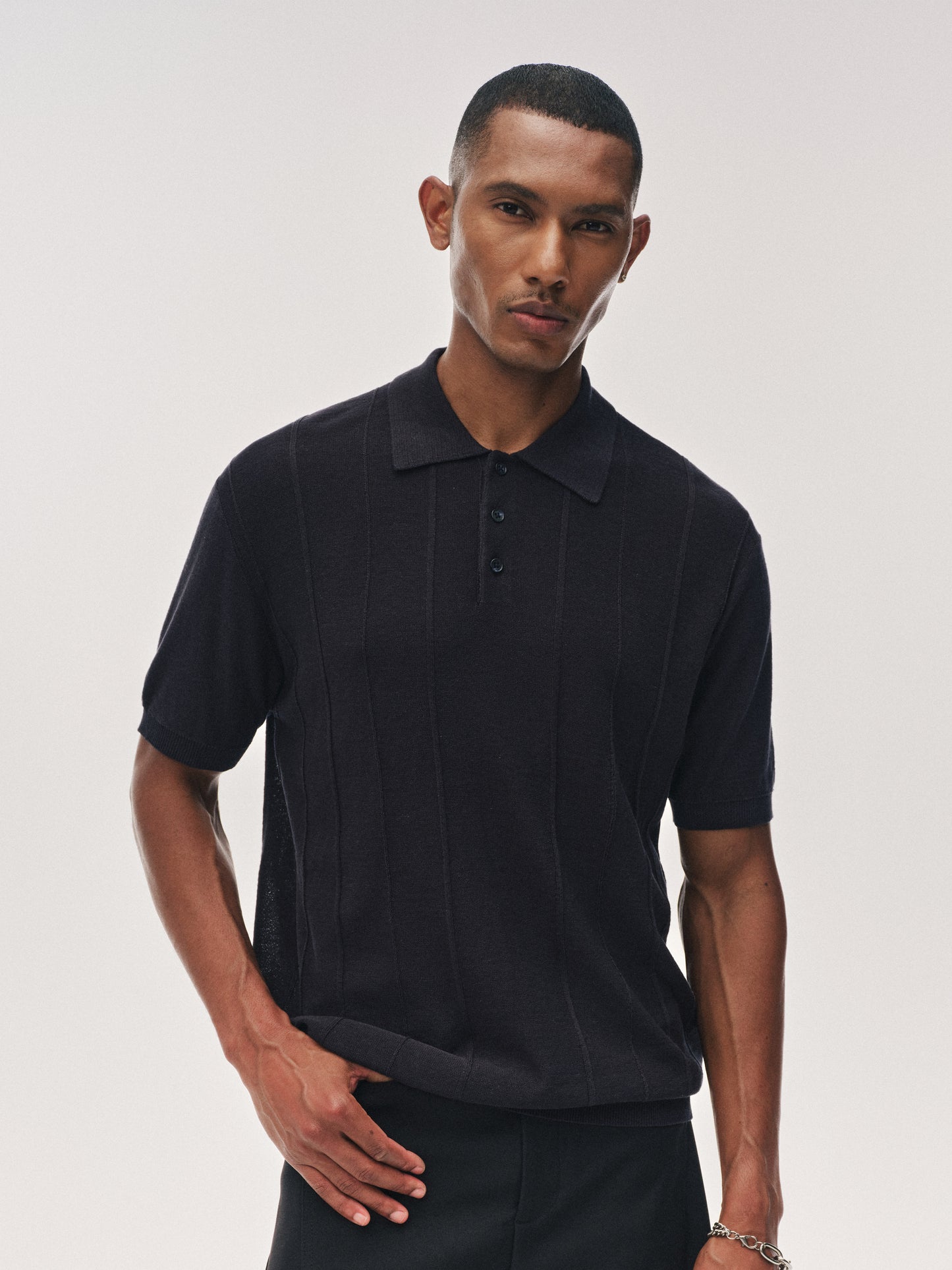 'DND' Knit Polo