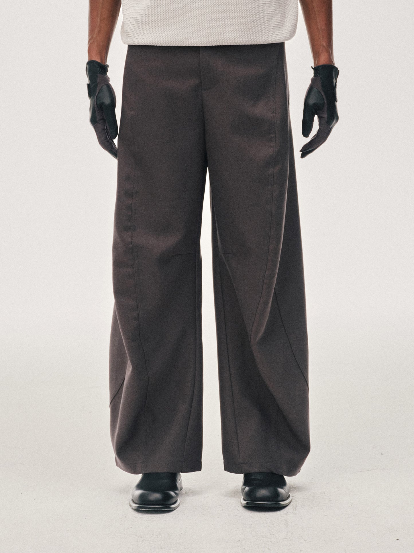 Folded Panel Trousers