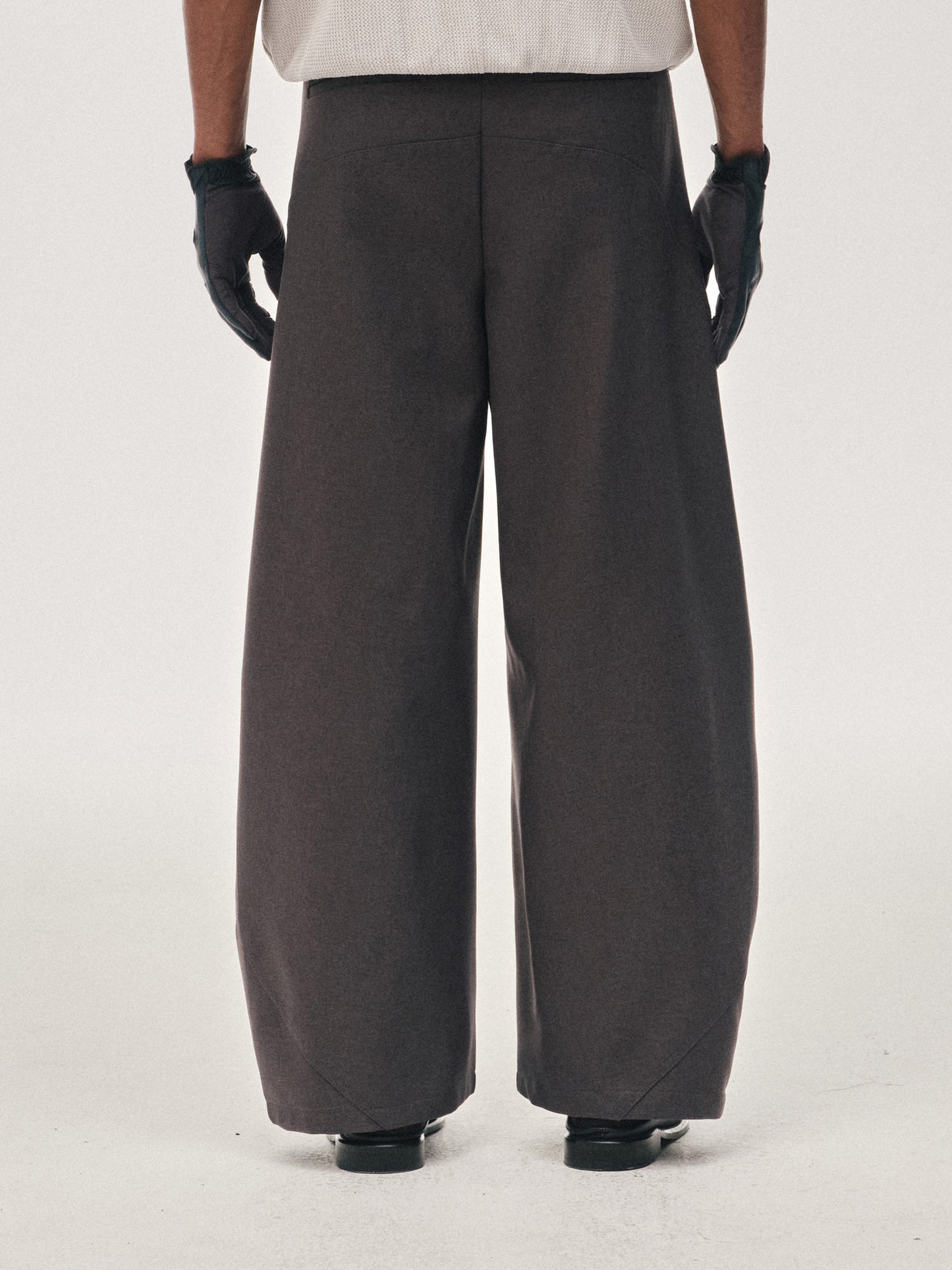 Folded Panel Trousers