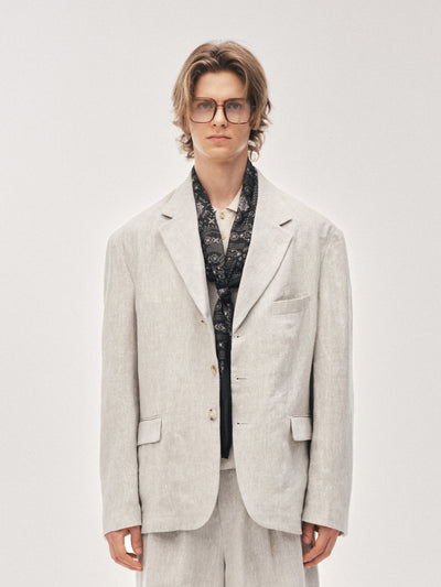 'After Hours' Linen Blazer