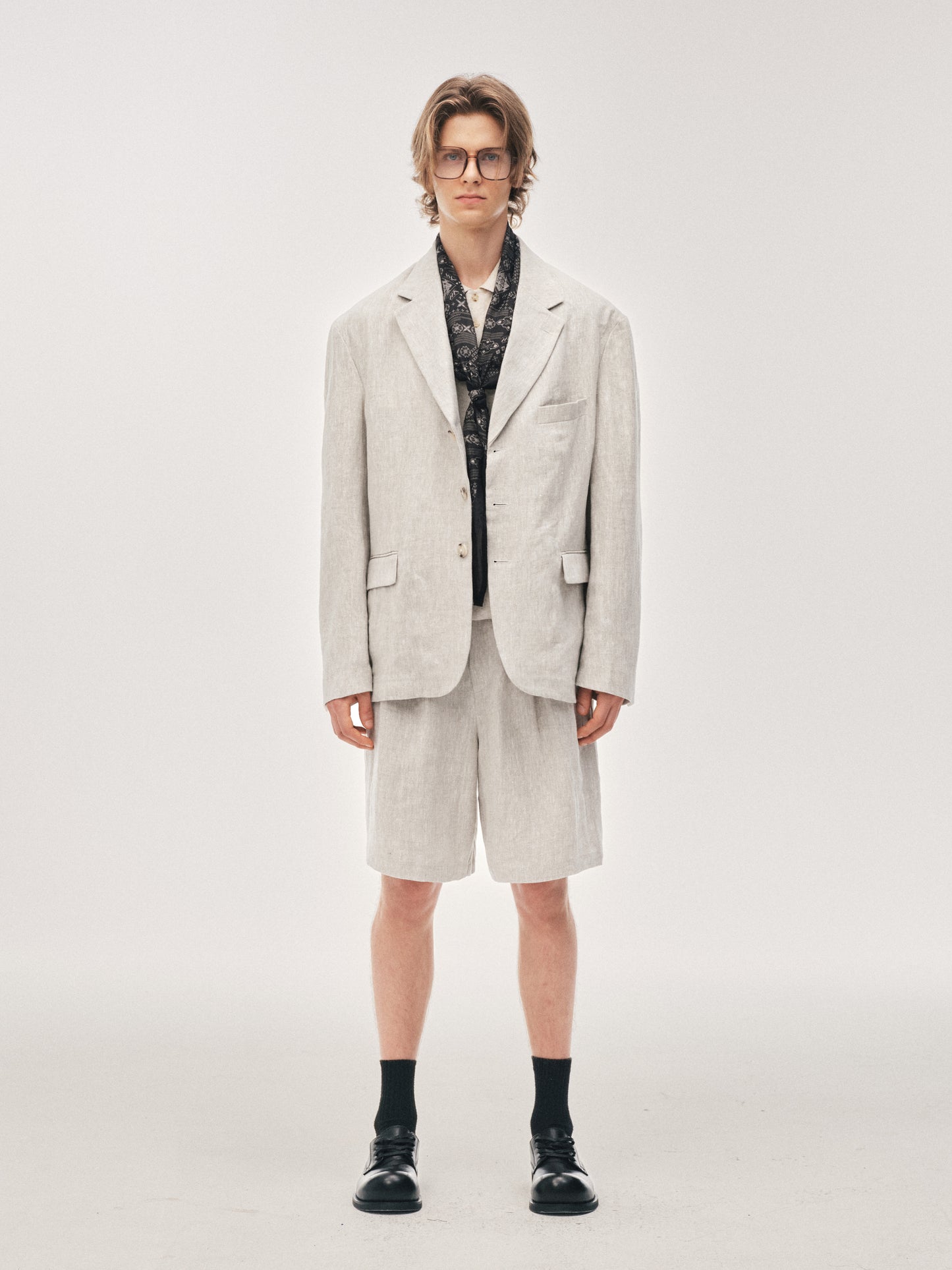 'After Hours' Blazer de Lino