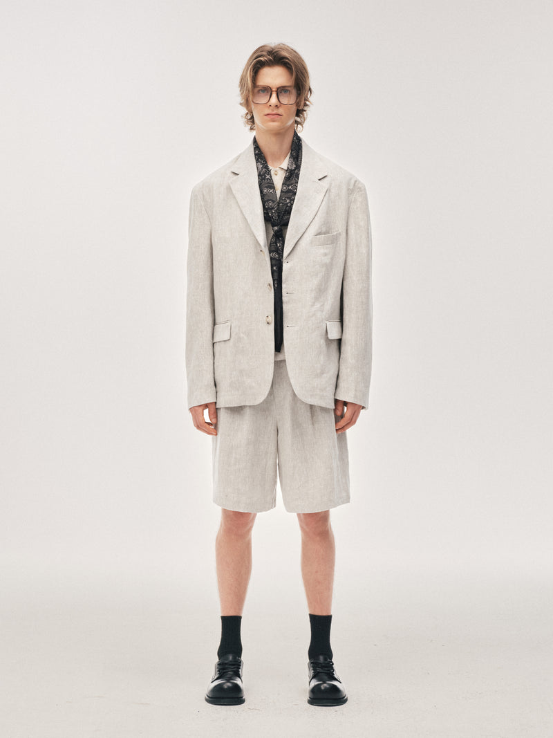 'After Hours' Linen Blazer