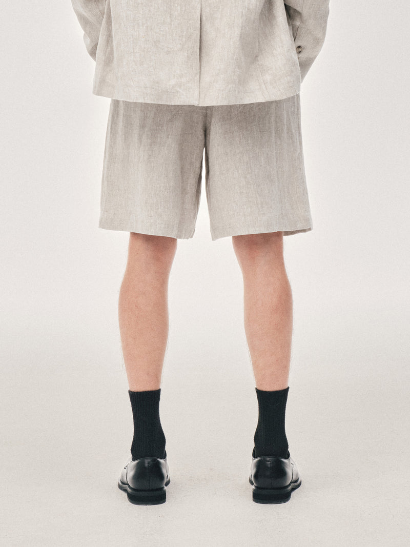 'After Hours' Linen Shorts