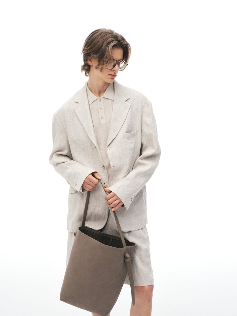 'After Hours' Blazer de Lino