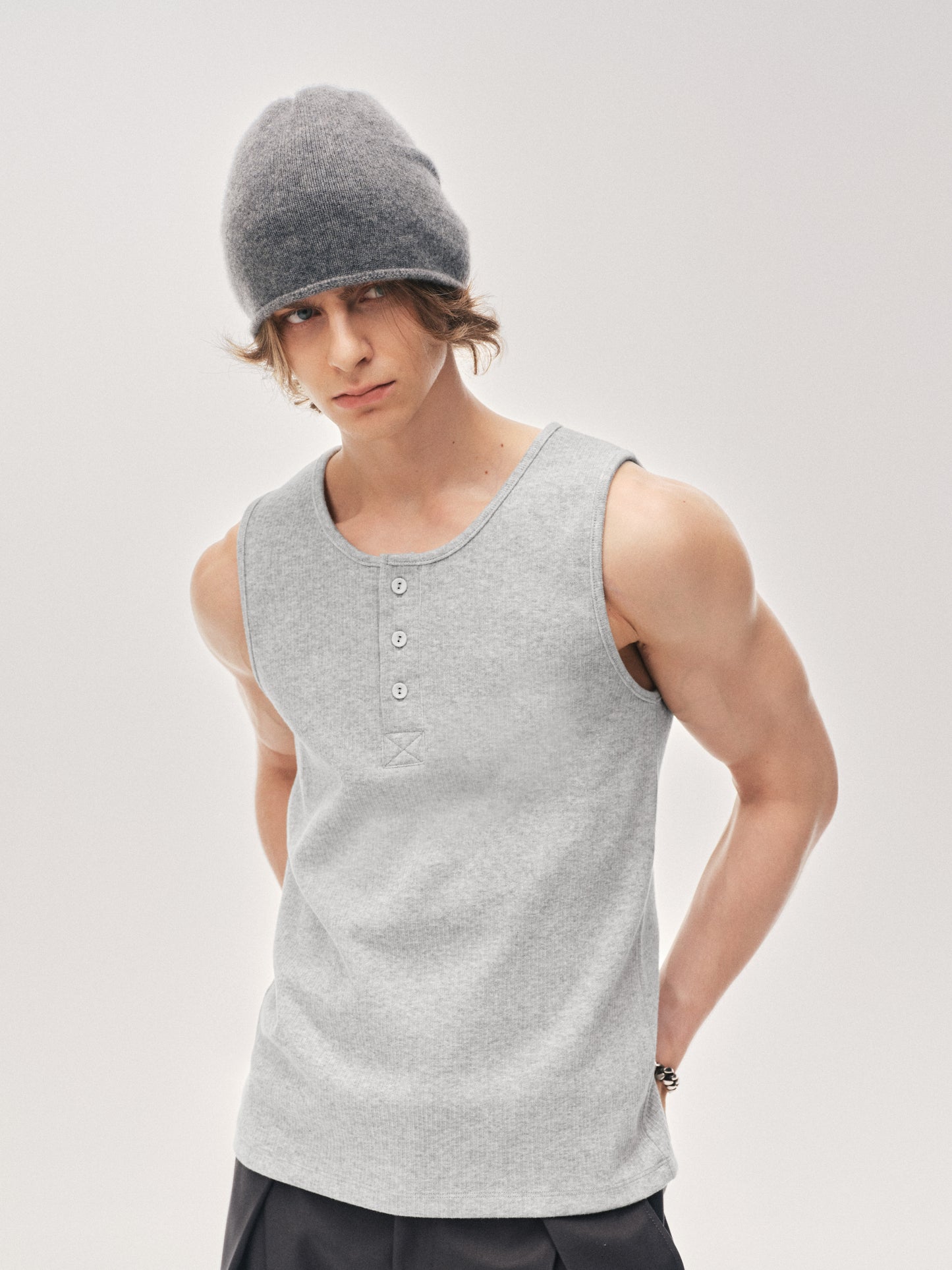 Henley-Tanktop