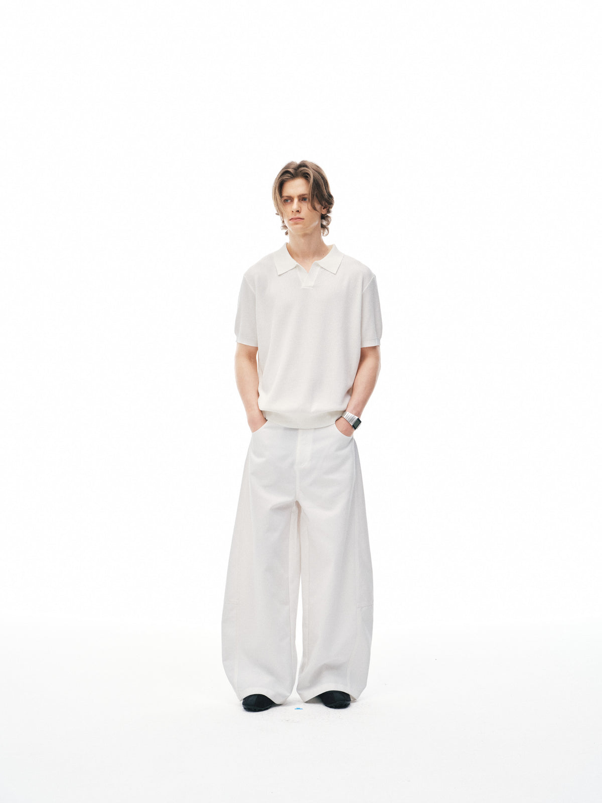 Line Wide Trousers