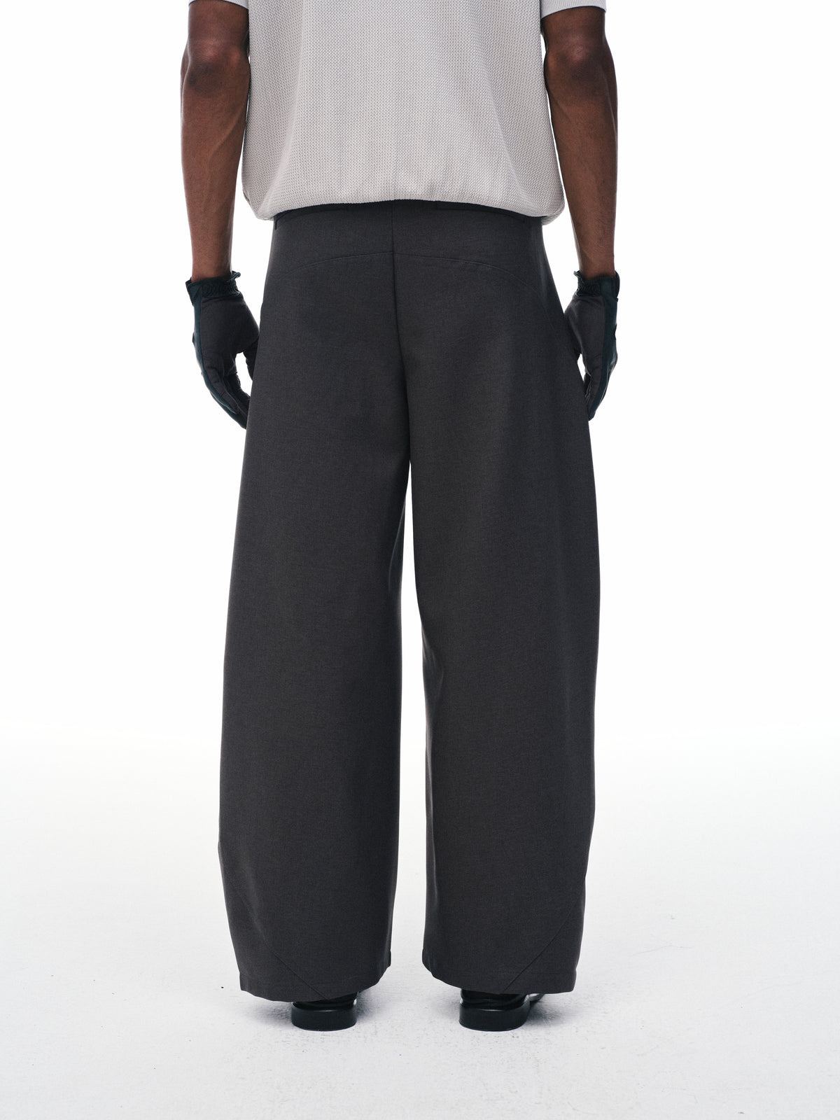 Folded Panel Trousers