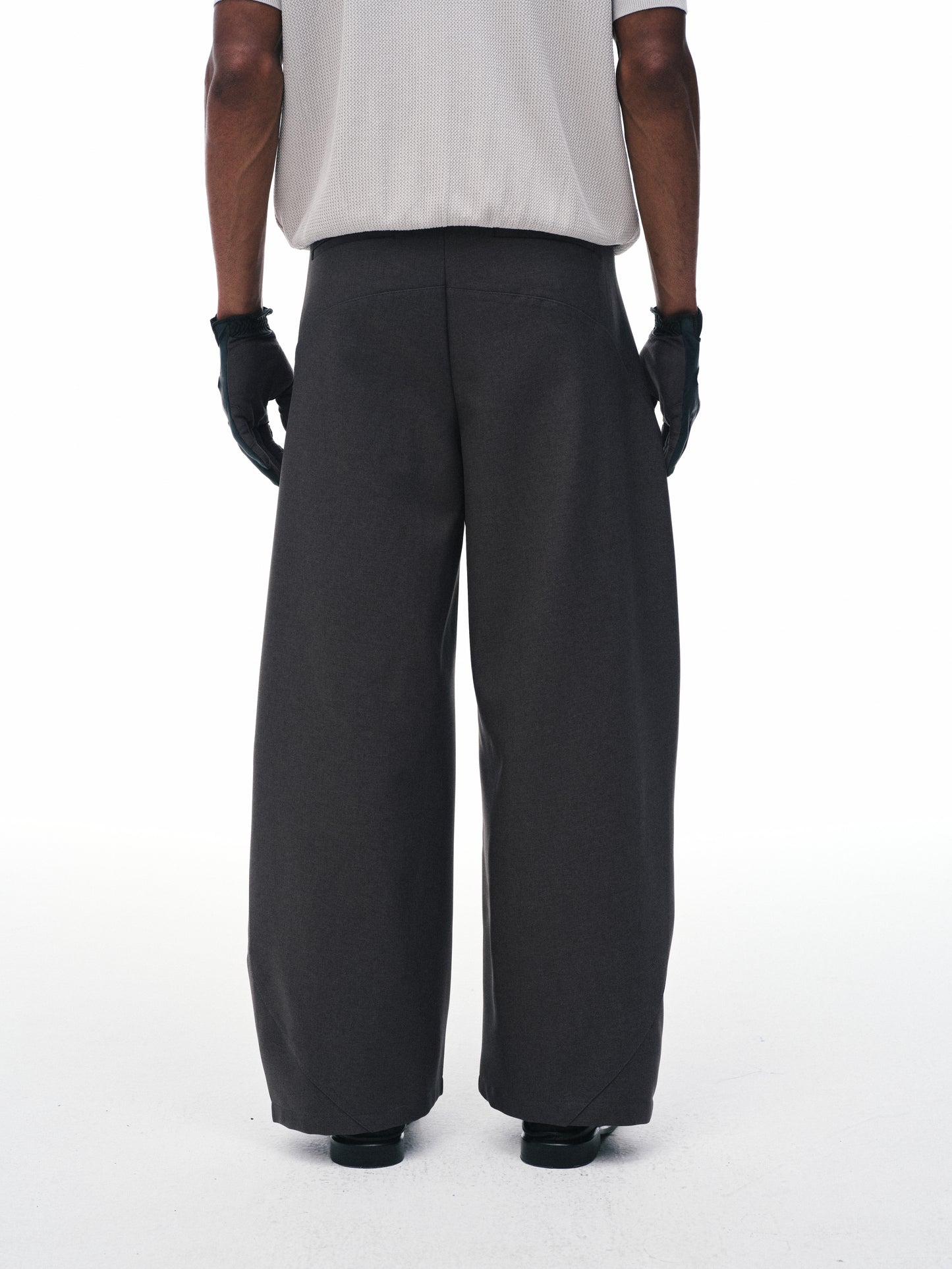 Folded Panel Trousers