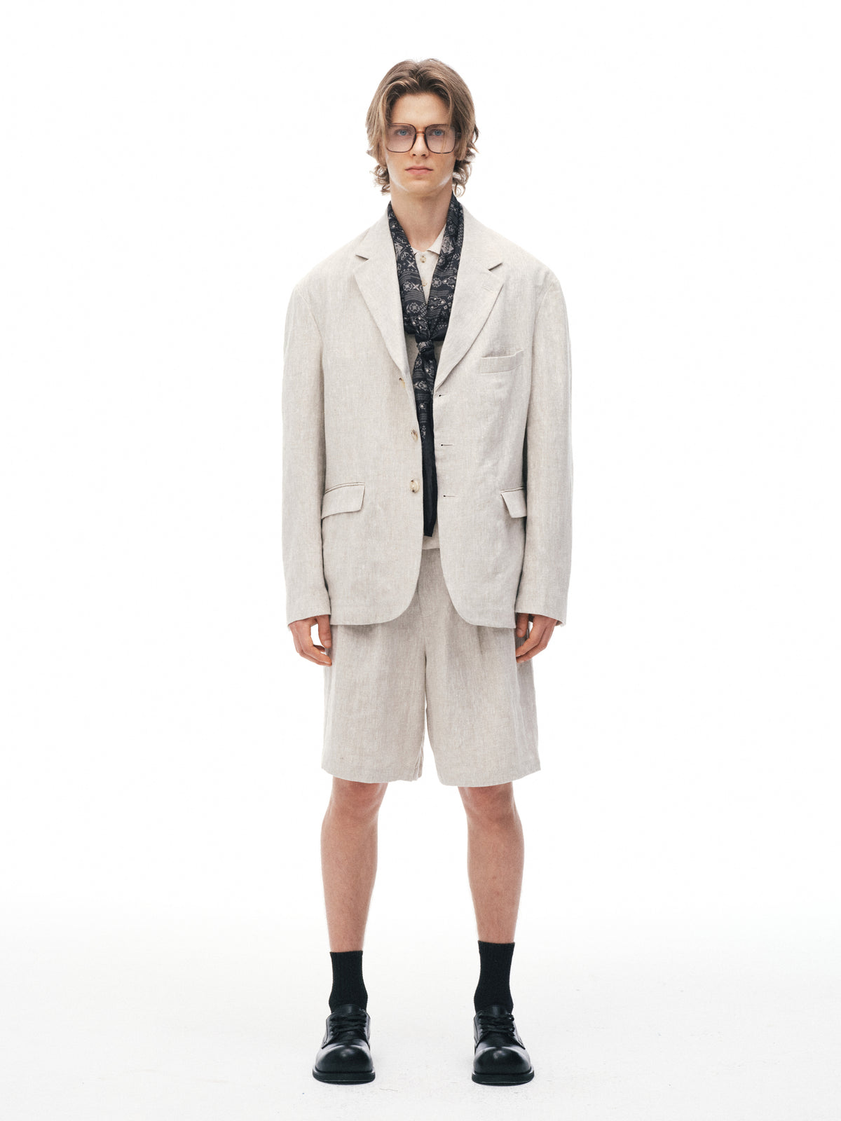 'After Hours' Linen Shorts