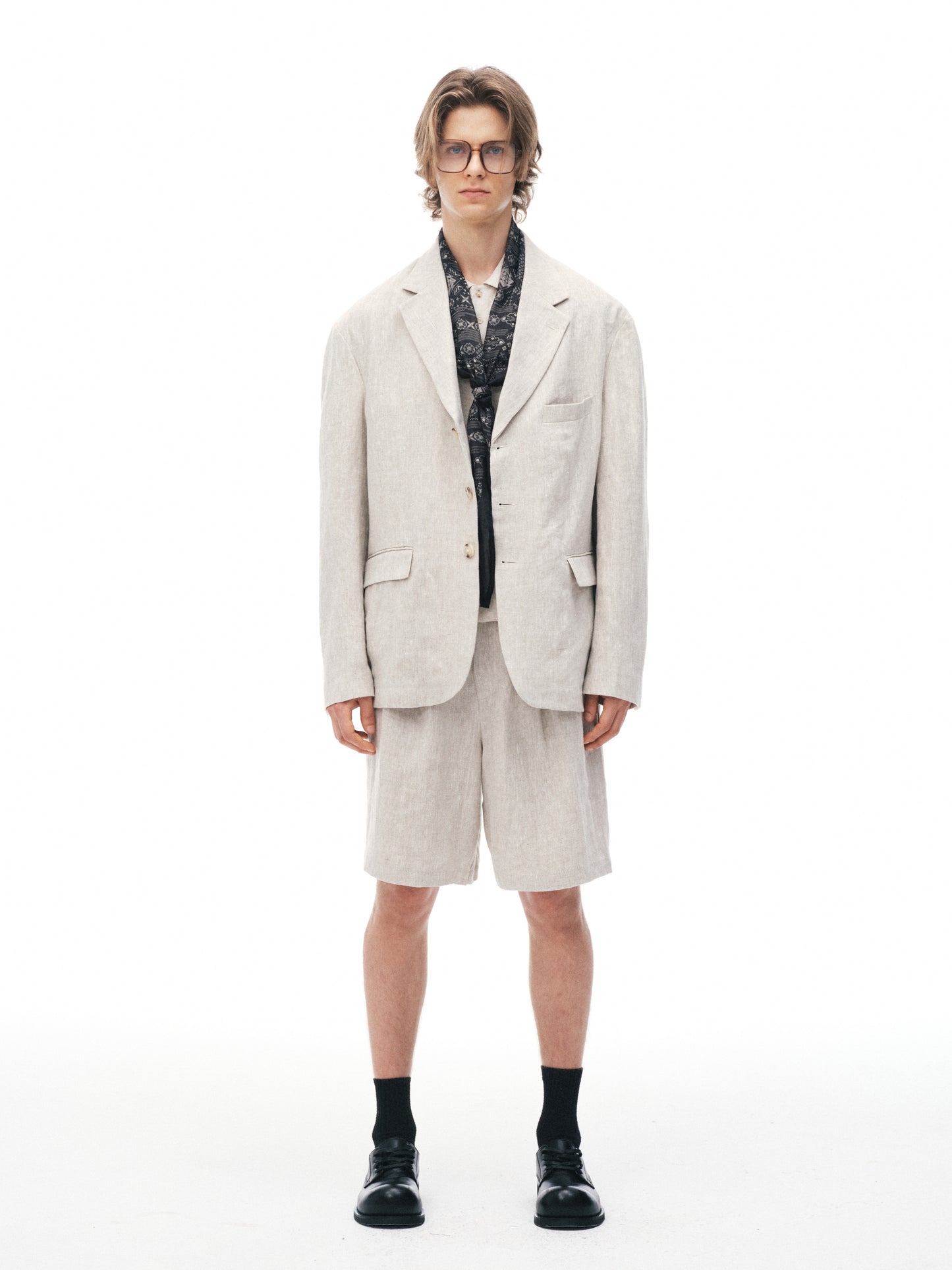 'After Hours' Linen Shorts