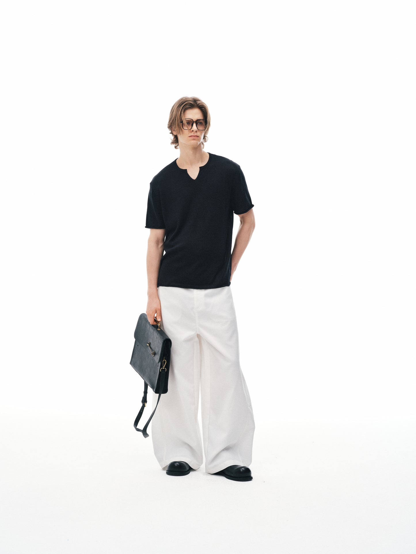 Line Wide Trousers