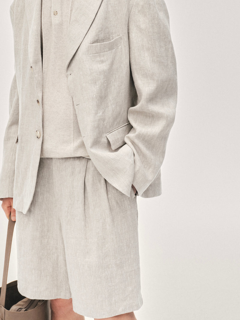 'After Hours' Linen Shorts