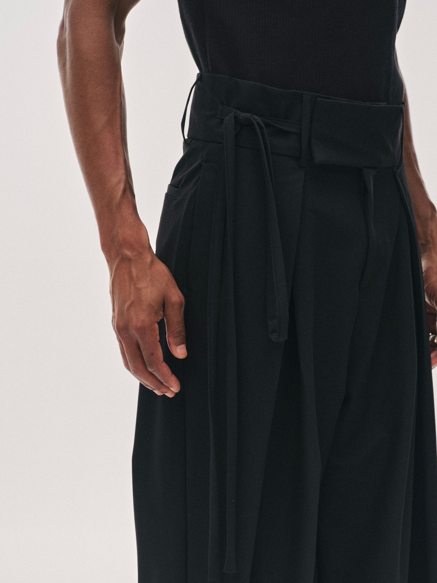 Pantalons drapés