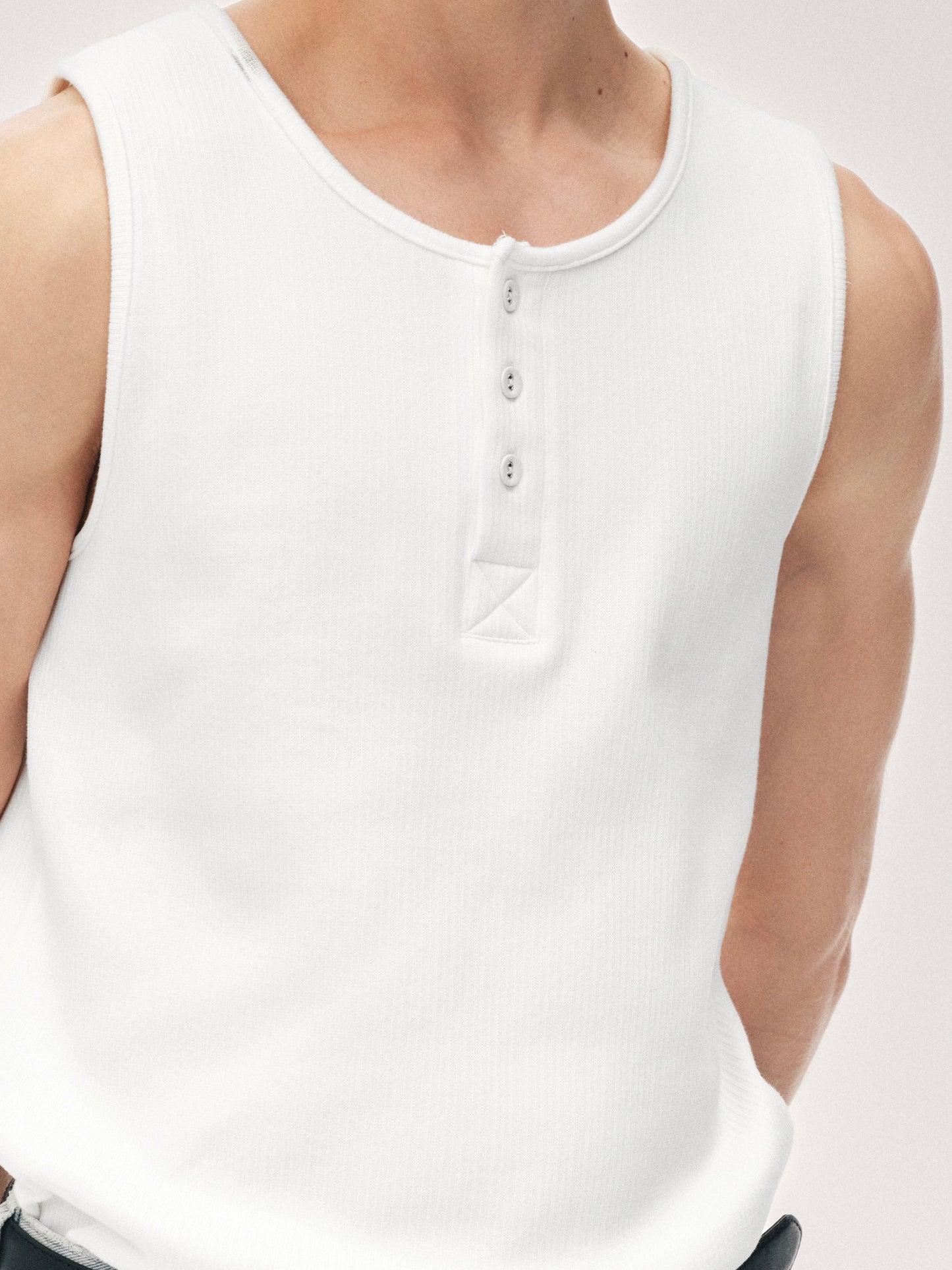 Henley-Tanktop