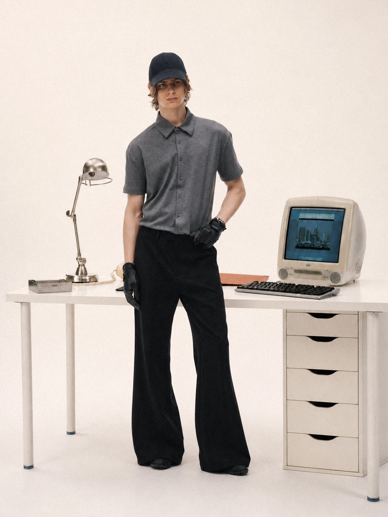 Pantalones campana suaves