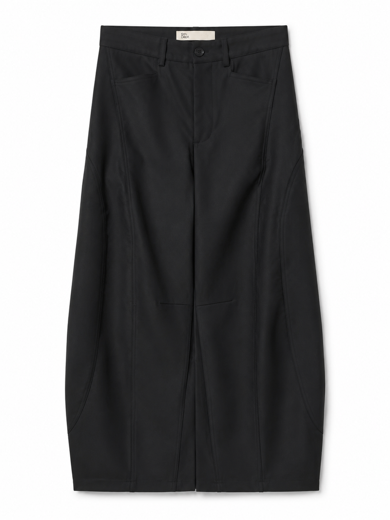 Folded Panel Trousers