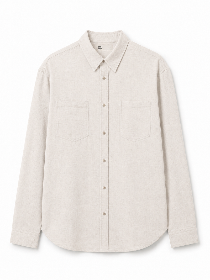 'No Meeting' Ramie Shirt