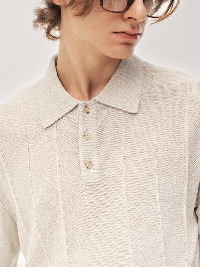 'DND' Knit Polo