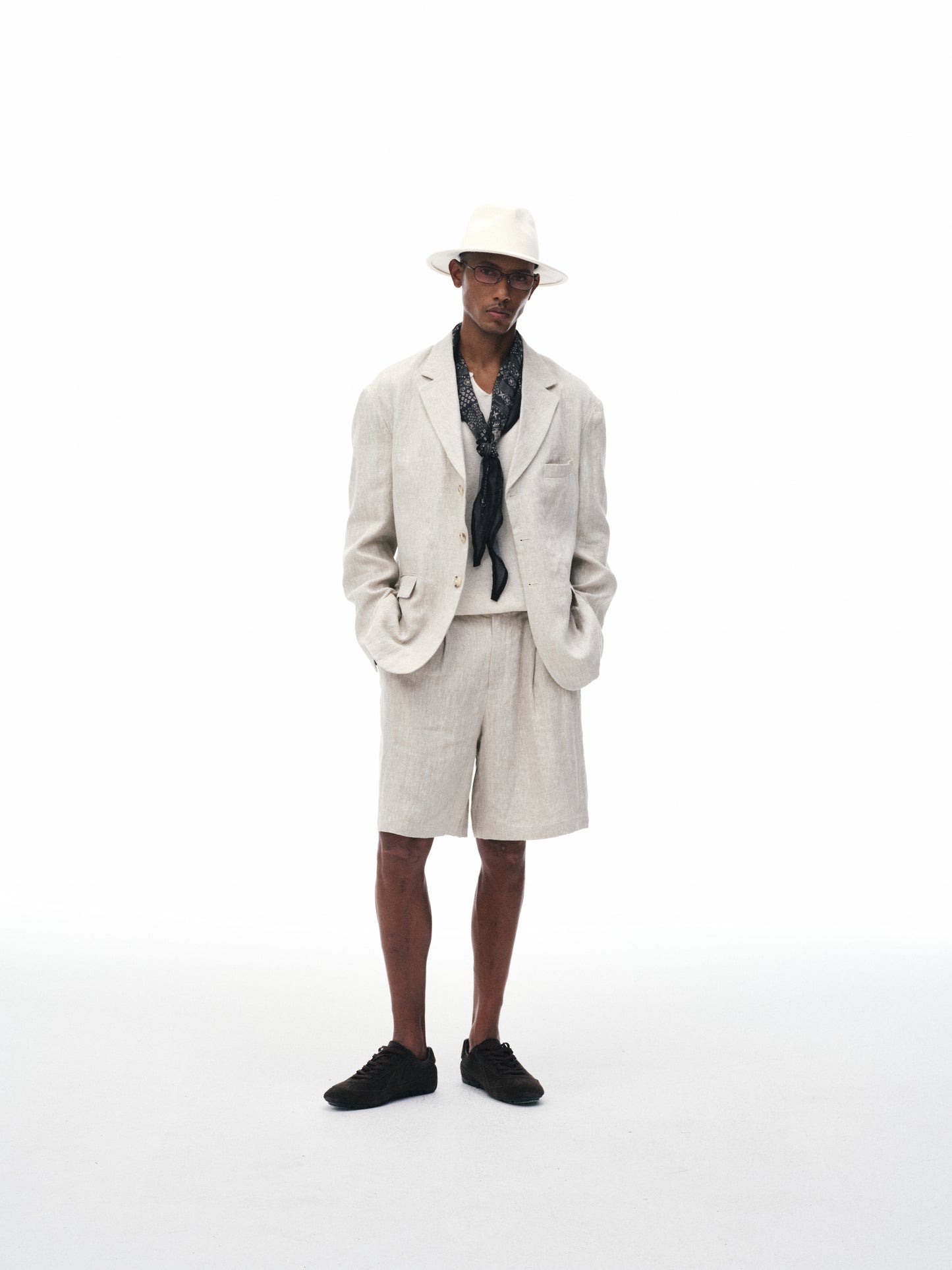 'After Hours' Linen Shorts