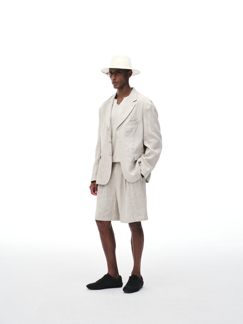 'After Hours' Pantalones cortos de lino