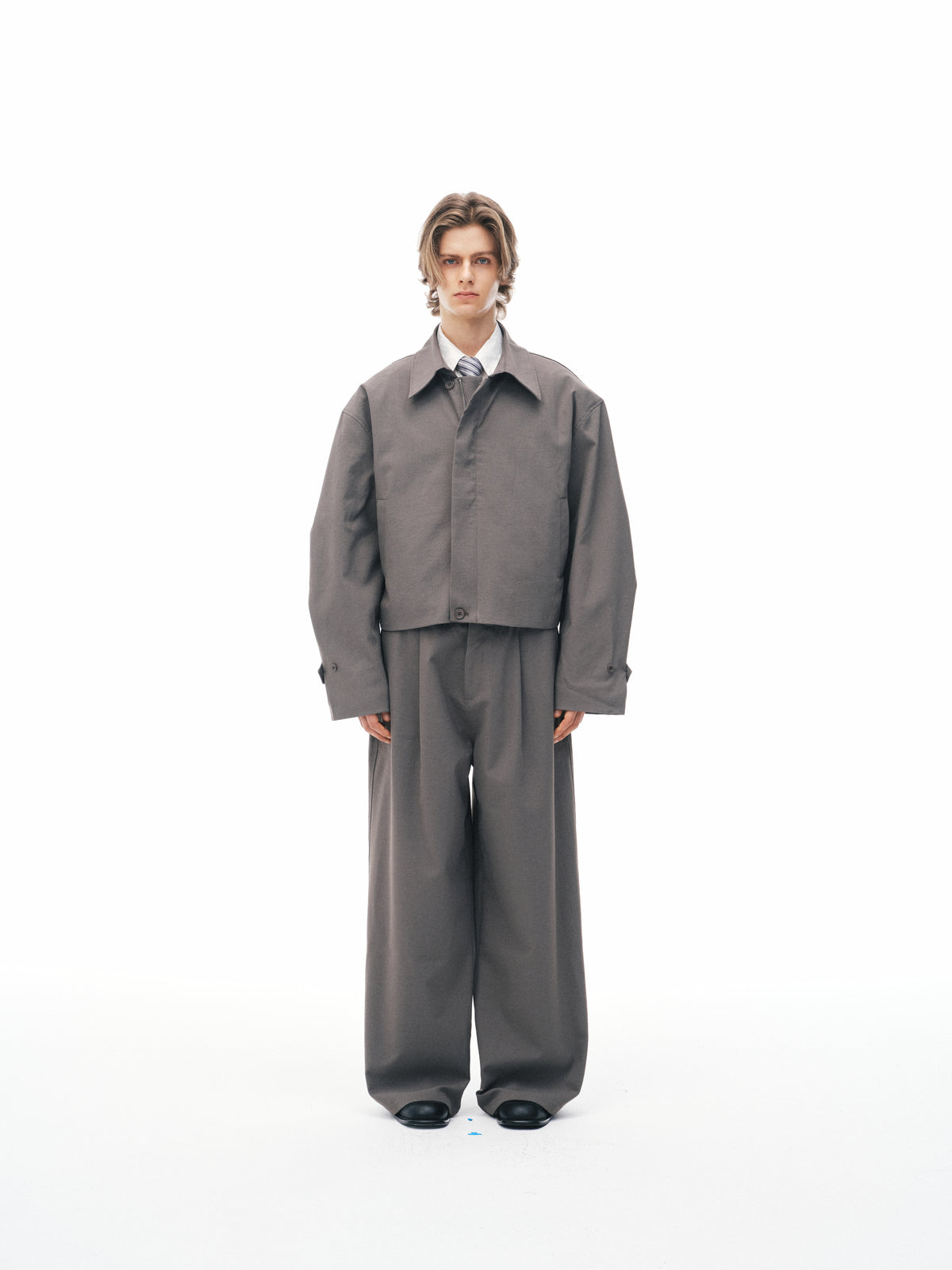 'Offline' Veste Cropped
