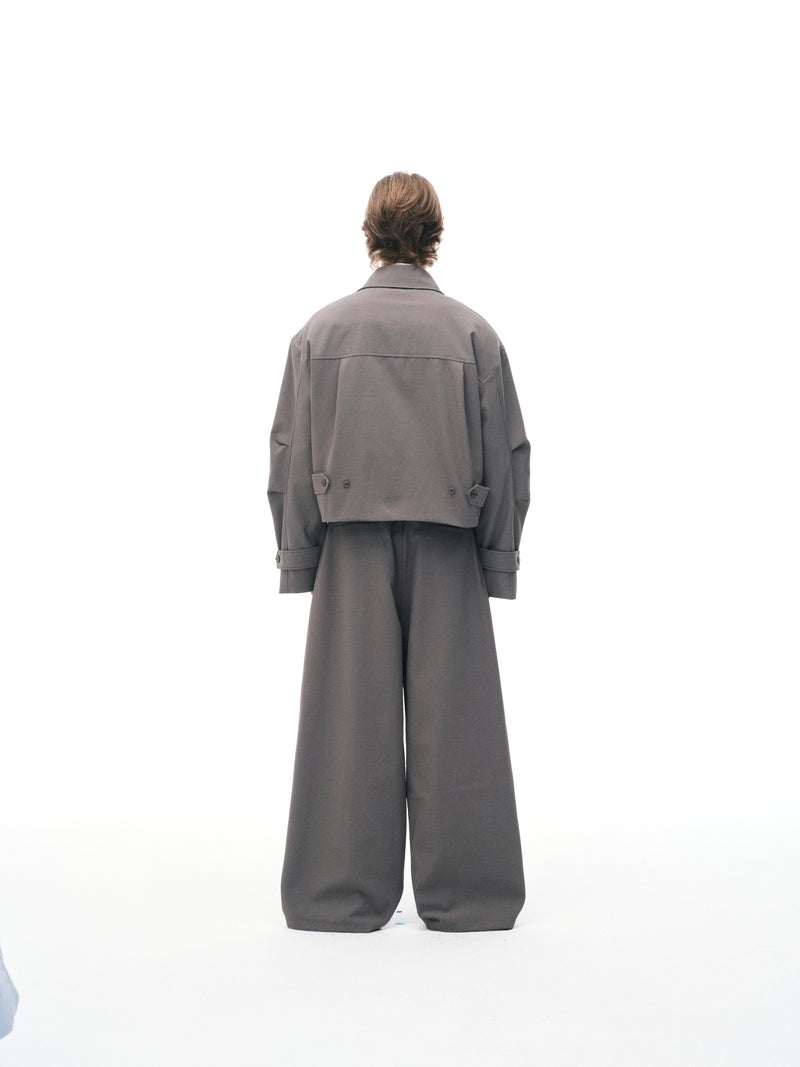 'Offline' Cropped Jacket